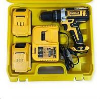 Аккумуляторный шуруповерт Dewalt 24V с набором инструментов в кейсе, Шуруповерт Деволт Techo