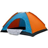 Туристическая Палатка 2-х местная 200х100см / Тент для отдыха и походов на 2 персоны Techo