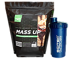 Гейнер Mass Up TNT Nutrition 2,5 кг смак полуничний пудинг + Шейкер, фото 2