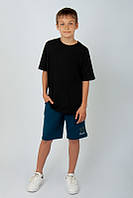 Спортивные шорты для мальчика-подростка 152, темно-бирюзовый