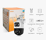 Wi-Fi IP камера IMOU Cruiser Dual 8MP (4+4), камера відеоспостереження, фото 5