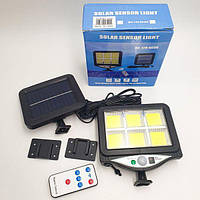 Уличный фонарь с датчиком движения Solar Light BL BK128-6COB Techo