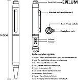 Цифрова ручка диктофон 32 ГБ EPILUM Dictaphone з HD Voice запис з відтворенням MP3, фото 5