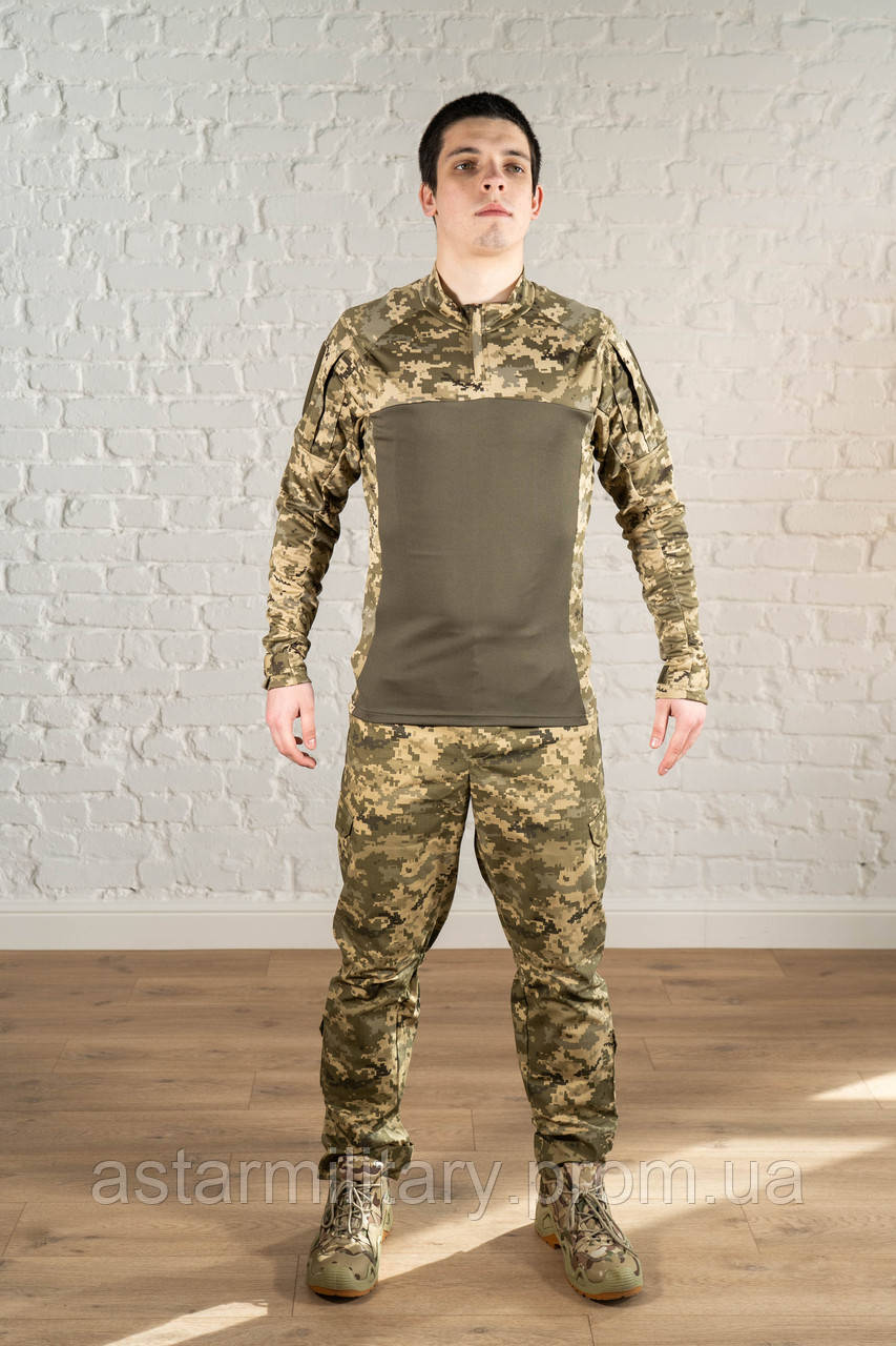Камуфляжний костюм піксель ріпстоп військовий тактичний мм14 піксельна форма літо штурмова армійська ЗСУ UIO