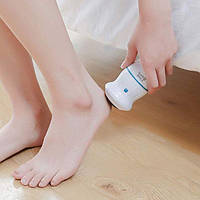 Электрическая пемза-пилка для ног Pedi Vac Прибор для удаления мозолей c вакуумным пылесосом аккумулятор USB