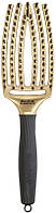 Щетка FingerBrush Care Iconic Boar&Nylon Trinity Gold Olivia Garden