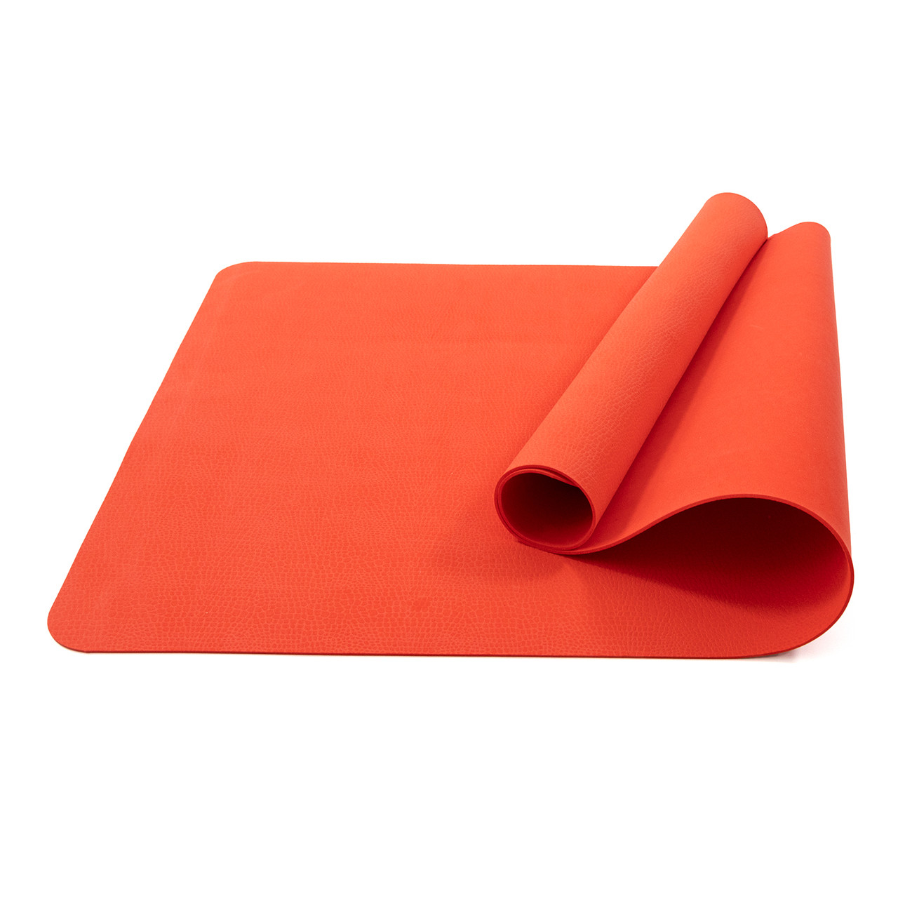 Килимок для йоги та фітнесу EVA (йога мат, каремат спортивний) 120х60 см OSPORT Yoga Pro Mini 3мм (OF-0243) Червоний
