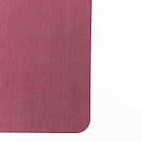 Килимок для йоги та фітнесу EVA (йога мат, каремат спортивний) 100х50 см OSPORT Yoga Pro Micro 3мм (OF-0244) Бордовий, фото 6