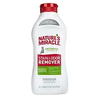 Знищувач Nature's Miracle «Stain & Odor Remover» для видалення плям і запахів від котів 473 мл