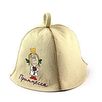 Банная шапка Luxyart Принцесса Белый (LA-393) ES, код: 1101643