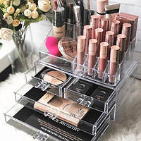 Акриловый органайзер для косметики Cosmetic Storage Box Techo