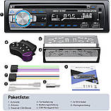 Автомобільне радіо з DVD-CD-плеєром CENXINY D1901 Bluetooth Hands-Kit 1 DIN MP3-плеєр/FM-радіо, фото 3