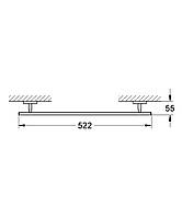 Полотенцедержатель Grohe Bau Cosmopolitan Neutral (40459001) D_1845