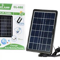 Солнечная панель CCLamp CL-680 Solar 8Вт солнечная система Techo