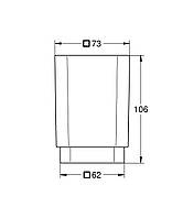 Стакан для зубных щеток Grohe Selection Cube (40783000) D_1890