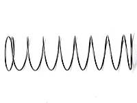 Пружина сжатия нержавеющая 0.4*10*35мм