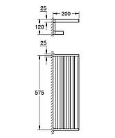 Полочка для полотенец Grohe Selection Cube (40804000) D_21285