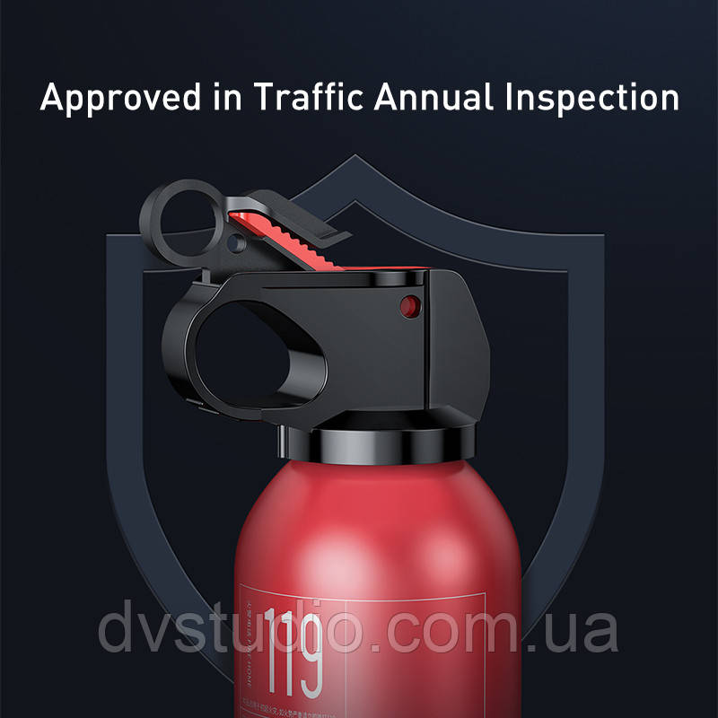 Огнетушитель для автомобиля BASEUS Fire-fighting Hero Extinguisher - фото 3 - id-p2195399345