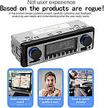 Автомобільне радіо Yolispa Bluetooth із портом USB/SD/AUX 4 x 60 Вт M-радіо цифровий MP3-плеєр, фото 9