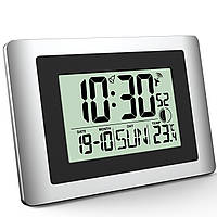 Часы настенные Technoline WS8028 Silver/Black (WS8028) D_1566