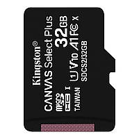 Картка пам'яті microSDHC (UHS-1) Kingston Canvas Select Plus 32Gb class 10 А1 (R-100MB/s)