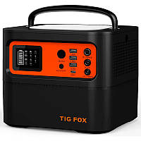 Портативна електростанція TIG FOX Portable Power Station <unk> 500 Wh/500W, 3USB/Type-C, AC/DC<unk>