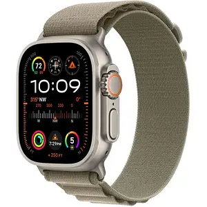 Смарт-годинник Apple Watch Ultra 2 49mm GPS + Cellular Titanium Case with Alpine Olive Loop - Large (MRF03) (2023)