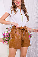 Утепленные женские шорты светло-коричневого цвета 102R295 Ager XL SK, код: 8233056