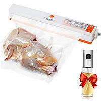 Вакууматор Keep Freshness BT01 + Подарок Спрей для масла / Прибор для вакуумной упаковки продуктов