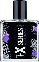 Мужская туалетная вода Avon X-Series Pulse Recharge СВЕЖИЕ СРОКИ! Эйвон икс сериес речардж 50 мл