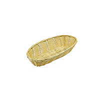Хлебница Winco овальная плетеная Бежевый (10443) MN, код: 1627090