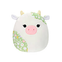 Мягкая игрушка Коровка Ада Squishmallows SQER00819, 13 см, World-of-Toys