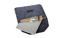 Чехол для графического планшета Wacom Intuos Pro Paper L, из войлока, серый