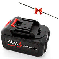 Аккумулятор для цепной пилы 48В + Подарок Напильник для заточки цепи / Аккумулятор для мини пилы