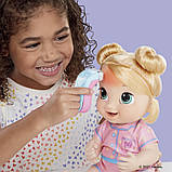 Інтерактивна лялька Лулу Апчхи блондинка Хасбро Baby Alive Lulu Achoo Doll Brown Hair Hasbro, фото 5