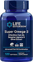 Life Extension Super Omega-3 EPA/DHA fish oil (120 капсул)