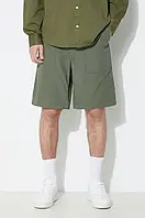 Urbanshop Бавовняні шорти Engineered Garments Fatigue Short колір зелений OR271.CT010 РОЗМІРИ ЗАПИТУЙТЕ