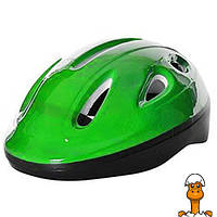 Детский шлем для катания на велосипеде, с вентиляцией, игрушка, зелёный, от 3-х лет, Profi MS 0013-1(Green)