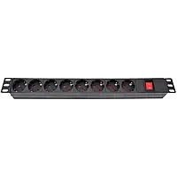 Розетка Atcom PDU-8W-C2C-WS 8 розеток Black