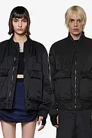 Urbanshop Дощовик Rains колір чорний перехідна oversize 15530.-BLACK РОЗМІРИ ЗАПИТУЙТЕ