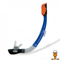 Трубка для подводного плавания, для пресной и морской воды, детская игрушка, от 8 лет, Intex 55924(Blue)