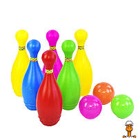 Детский игровой набор боулинг, с 3мя шариками, от 3 лет, MToys 16200