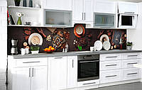 Наклейка на скинали Zatarga на кухню «Шоколад ручной работы» 600х2500 мм виниловая 3Д наклейк TN, код: 6510237