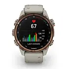 Смарт-годинник Garmin Descent Mk3i  43 mm Bronze PVD Titanium with French Gray Silicone Band (010-02753-13/14), фото 5