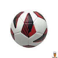 Мяч футбольный, №5, tpu диаметр 21.6 см, детская игрушка, красный, от 3 лет, Bambi FB2234(Red)