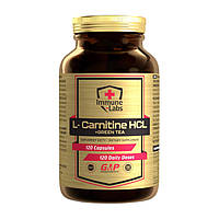 Жиросжигатель Immune Labs L-Carnitine HCL + Green Tea, 120 капсул CN15177 PS