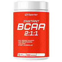 Аминокислота BCAA Sporter Instant BCAA 2:1:1, 300 грамм Яблоко CN11987-4 PS