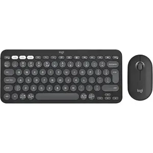 Комплект клавіатура та миша Logitech Pebble 2 Combo Graphite Wireless (920-012239)