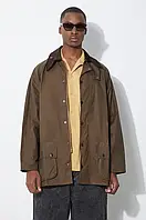 Urbanshop Бавовняна куртка Barbour Beaufort Wax Jacket колір зелений перехідна MWX0017 РОЗМІРИ ЗАПИТУЙТЕ
