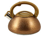 Чайник со свистком 3 л золотистый Zauberg ZB-9-3 84469 d